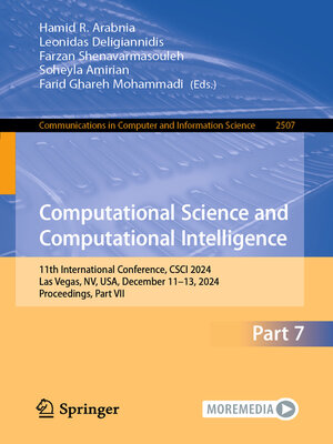 cover image of Computational Science and Computational Intelligence